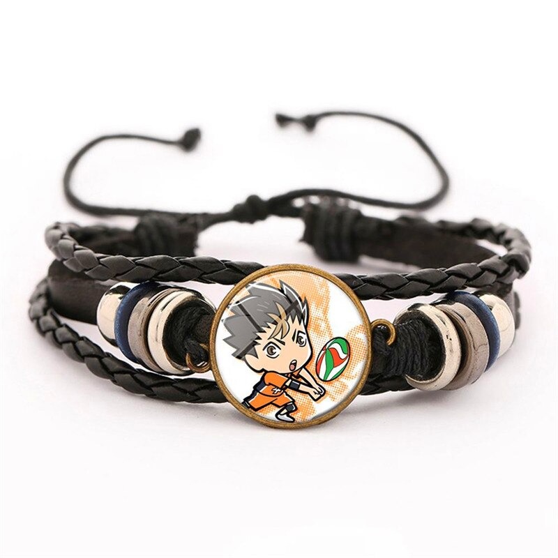 14 haikyuu oikawa tooru leather bracelet ac variants 13 - Haikyuu Merch Store