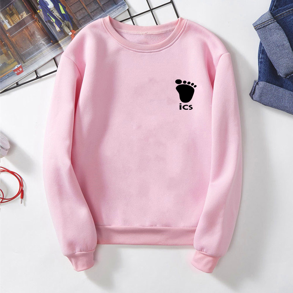 HAIKYUU Sweatshirt Ics Graphic Sweatshirt Karasuno Sweatshirt Ics Karasuno Logo Sweatshirt Karasuno Fly Shirt Unisex Anime Tops